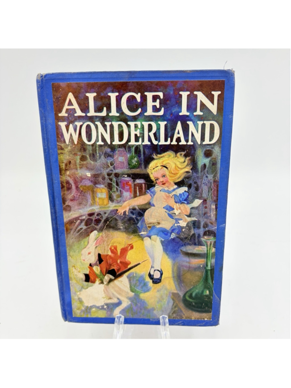 ALICE IN WONDERLAND 1923 Lewis Carroll Prittie Tenniel Illustrated Hardcover